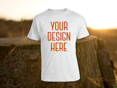 Your own design on a geocaching t-shirt