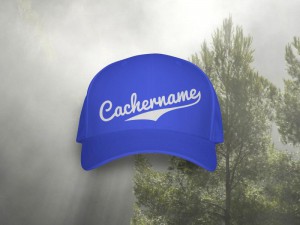 Personalized Geocaching Hat